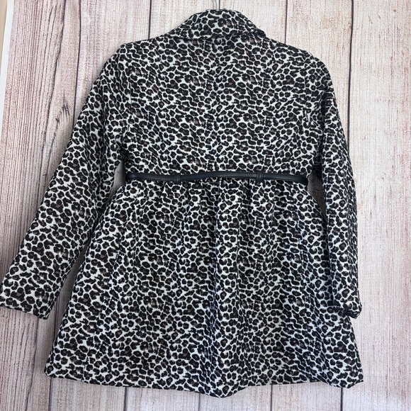 Anthropologie Maeve Womens Leopard Babydoll Jacket size Small Petite - Picture 16 of 16